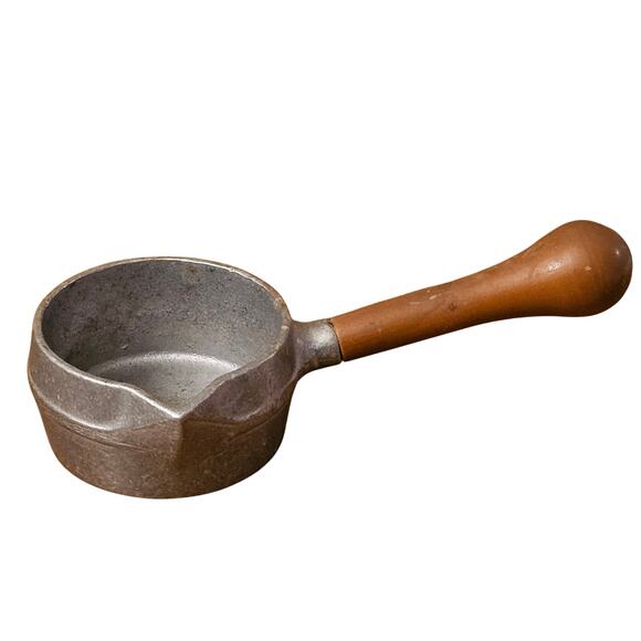 Vintage 1972 York Metalcrafters Pewter Butter Sauce Pan 7009 Por Spout  (gg242) - Picture 2 of 6